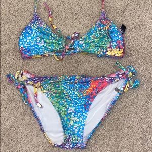 Rainbow bikini